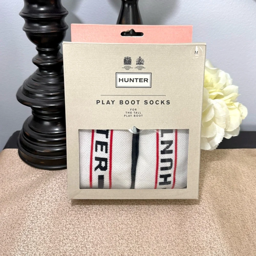 NWT Hunter Original Tall Play Boot Fleece Socks